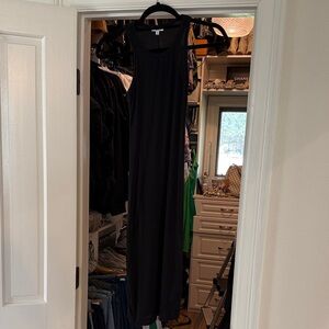 Splendid Black Sleeveless Midi Tank Dress